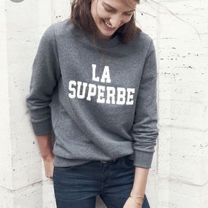 Madewell x Sézane Sweatshirt - La Superbe - Size M